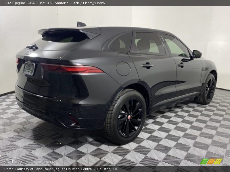 Santorini Black / Ebony/Ebony 2023 Jaguar F-PACE P250 S
