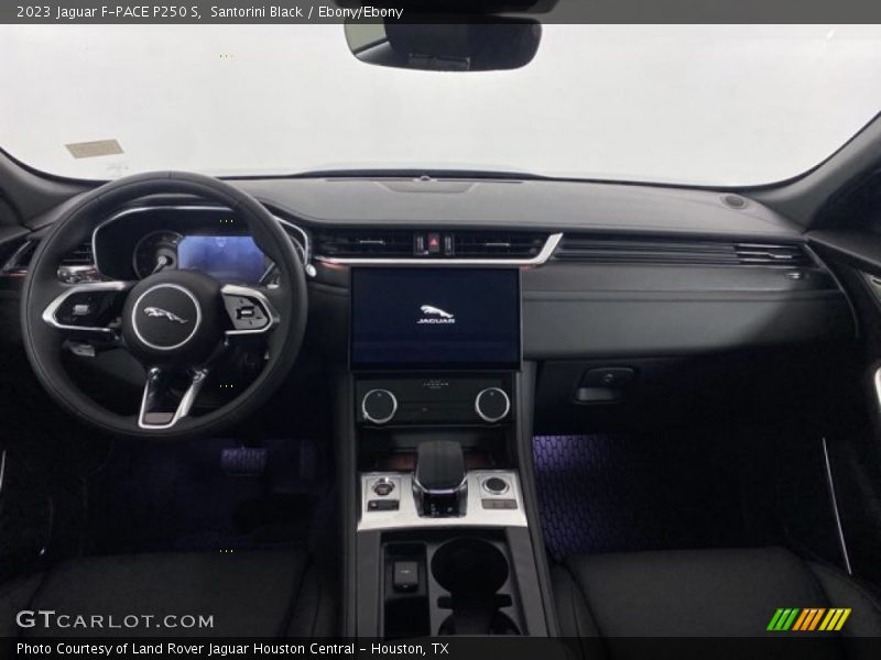 Dashboard of 2023 F-PACE P250 S
