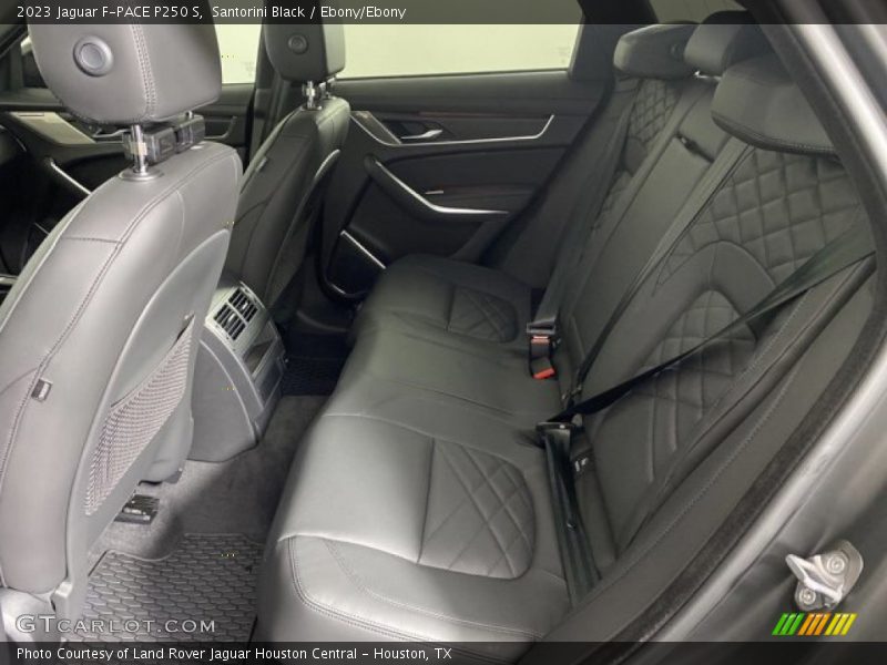 Rear Seat of 2023 F-PACE P250 S