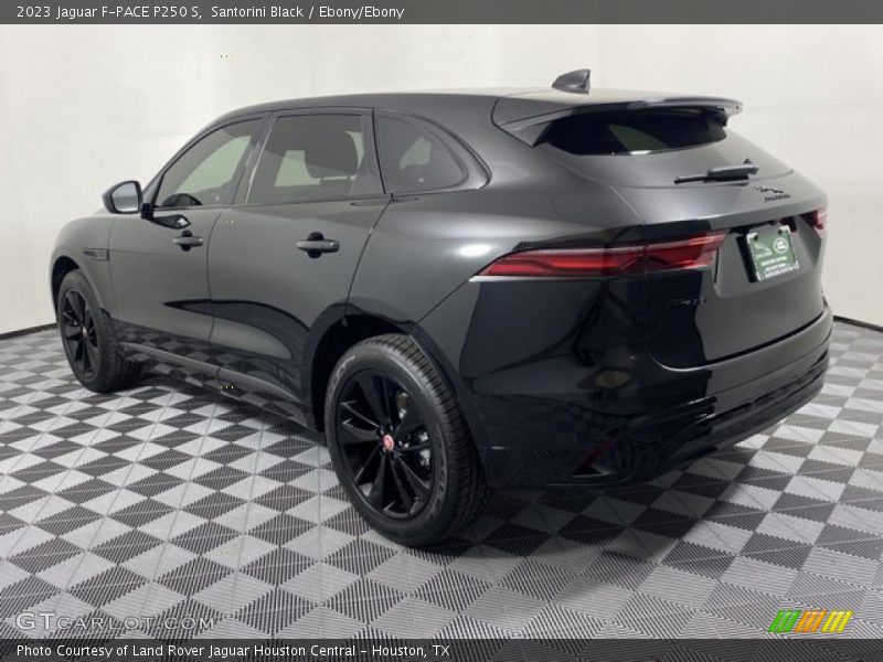 Santorini Black / Ebony/Ebony 2023 Jaguar F-PACE P250 S