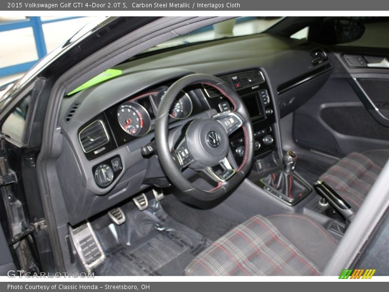 Carbon Steel Metallic / Interlagos Cloth 2015 Volkswagen Golf GTI 4-Door 2.0T S