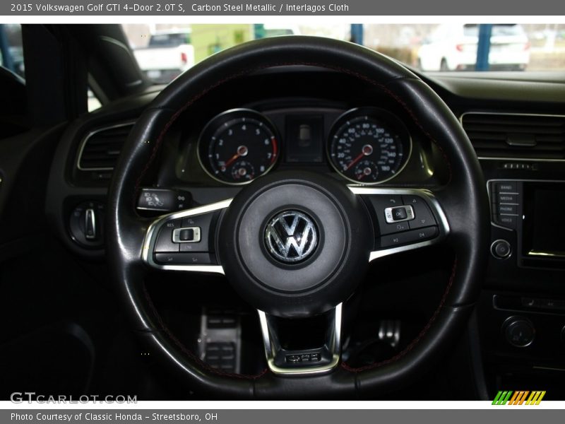 Carbon Steel Metallic / Interlagos Cloth 2015 Volkswagen Golf GTI 4-Door 2.0T S