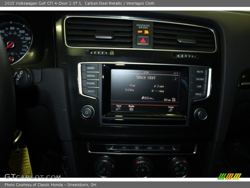 Carbon Steel Metallic / Interlagos Cloth 2015 Volkswagen Golf GTI 4-Door 2.0T S