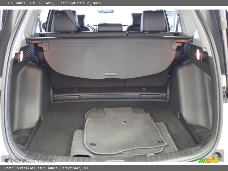 Lunar Silver Metallic / Black 2019 Honda CR-V EX-L AWD