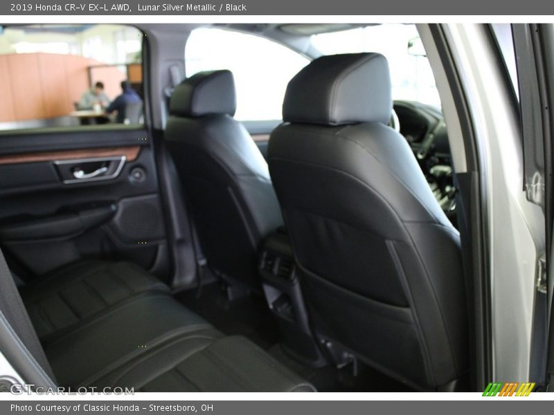 Lunar Silver Metallic / Black 2019 Honda CR-V EX-L AWD