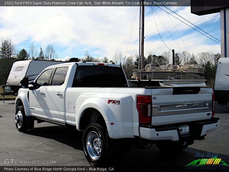  2022 F450 Super Duty Platinum Crew Cab 4x4 Star White Metallic Tri-Coat