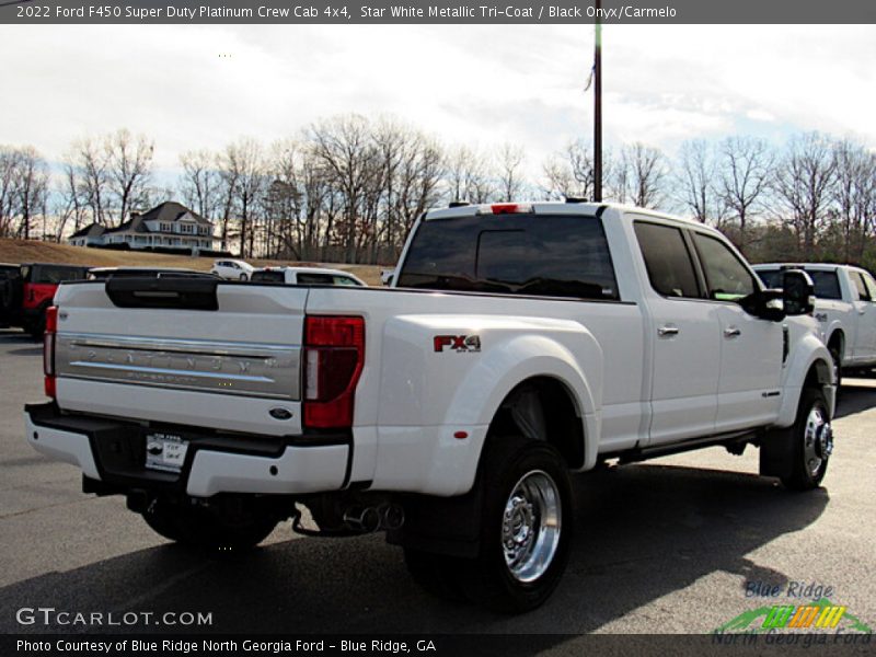  2022 F450 Super Duty Platinum Crew Cab 4x4 Star White Metallic Tri-Coat