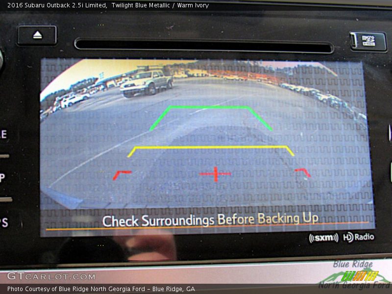 Twilight Blue Metallic / Warm Ivory 2016 Subaru Outback 2.5i Limited