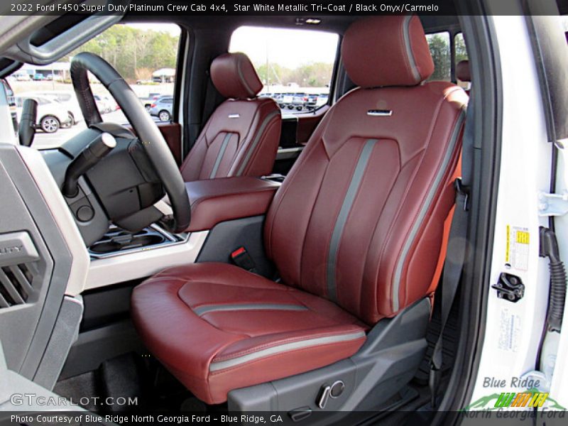 Front Seat of 2022 F450 Super Duty Platinum Crew Cab 4x4
