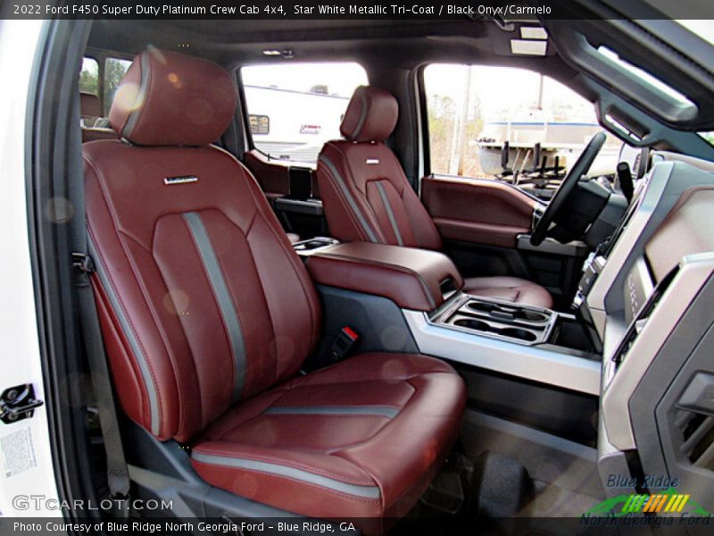 Front Seat of 2022 F450 Super Duty Platinum Crew Cab 4x4