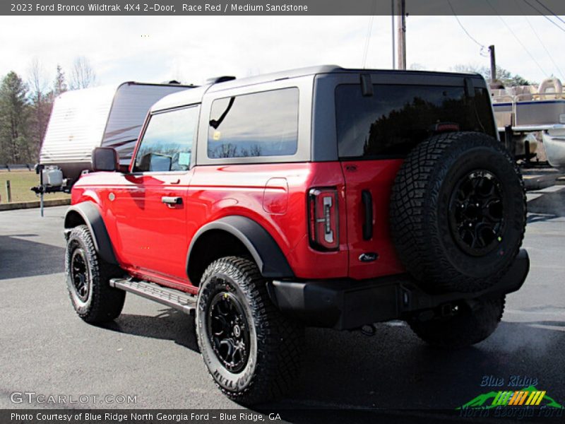 Race Red / Medium Sandstone 2023 Ford Bronco Wildtrak 4X4 2-Door