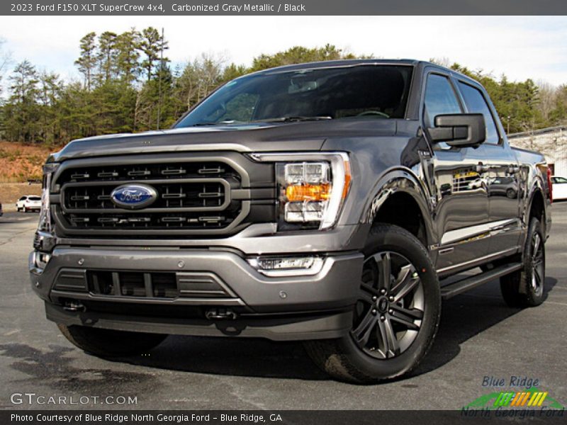 Carbonized Gray Metallic / Black 2023 Ford F150 XLT SuperCrew 4x4