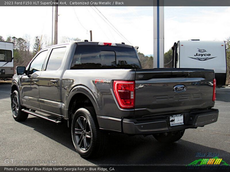 Carbonized Gray Metallic / Black 2023 Ford F150 XLT SuperCrew 4x4
