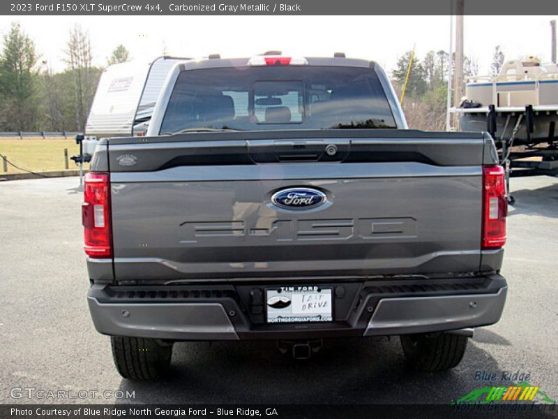 Carbonized Gray Metallic / Black 2023 Ford F150 XLT SuperCrew 4x4