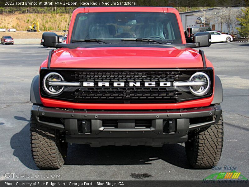 Race Red / Medium Sandstone 2023 Ford Bronco Wildtrak 4X4 2-Door