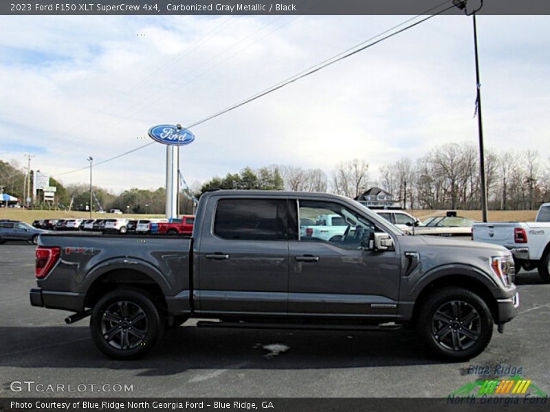 Carbonized Gray Metallic / Black 2023 Ford F150 XLT SuperCrew 4x4