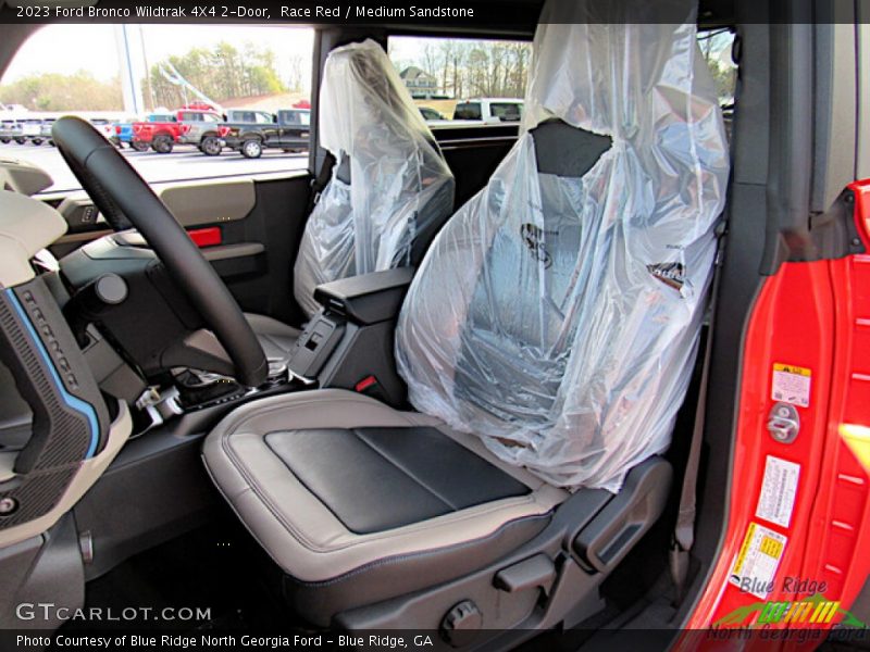 Front Seat of 2023 Bronco Wildtrak 4X4 2-Door