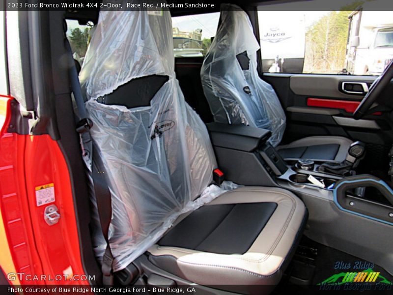 Front Seat of 2023 Bronco Wildtrak 4X4 2-Door