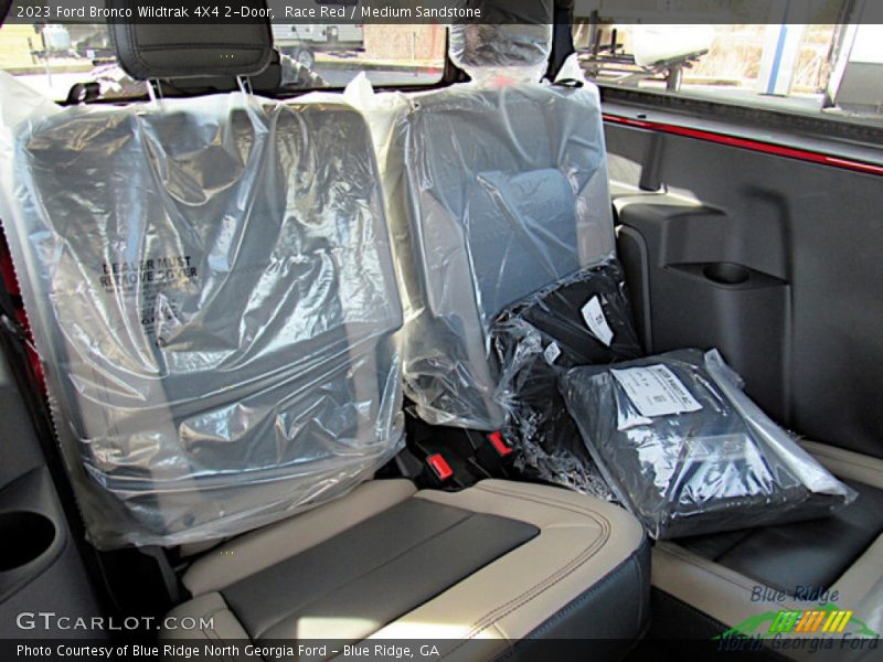 Rear Seat of 2023 Bronco Wildtrak 4X4 2-Door