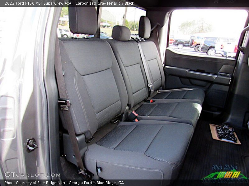 Rear Seat of 2023 F150 XLT SuperCrew 4x4