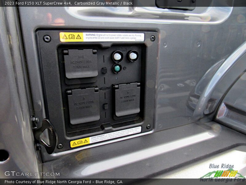 Carbonized Gray Metallic / Black 2023 Ford F150 XLT SuperCrew 4x4