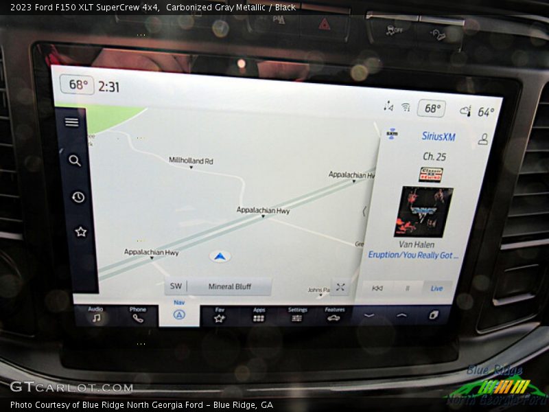 Carbonized Gray Metallic / Black 2023 Ford F150 XLT SuperCrew 4x4