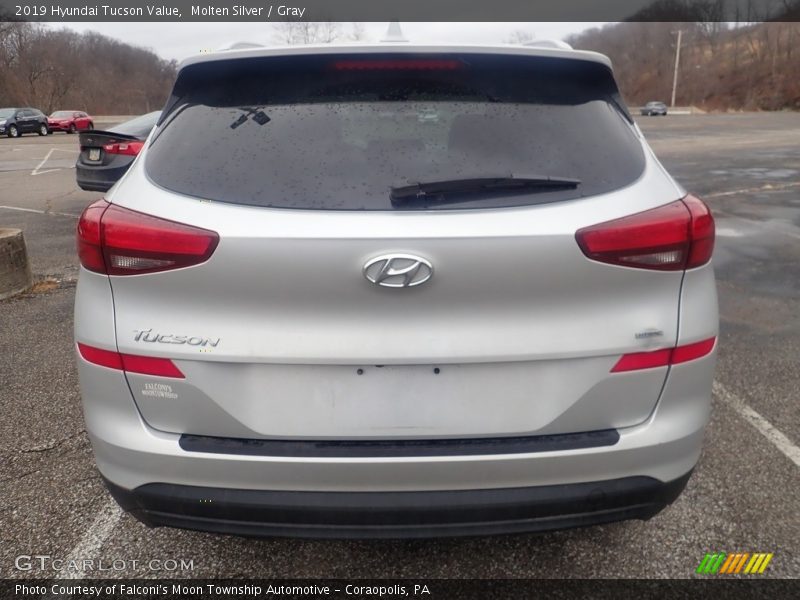 Molten Silver / Gray 2019 Hyundai Tucson Value