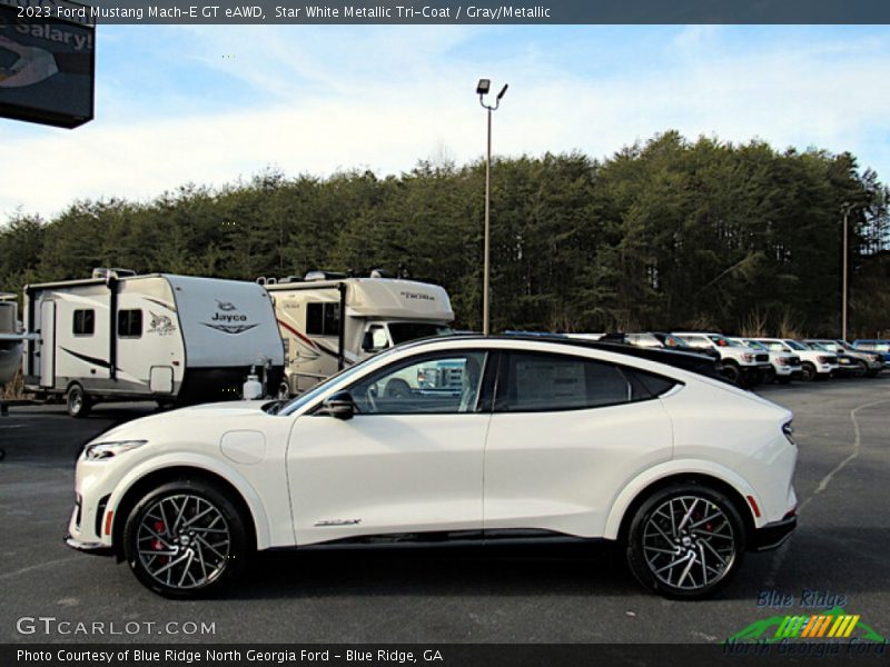  2023 Mustang Mach-E GT eAWD Star White Metallic Tri-Coat