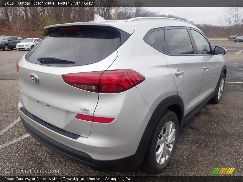 Molten Silver / Gray 2019 Hyundai Tucson Value