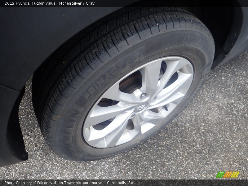 Molten Silver / Gray 2019 Hyundai Tucson Value