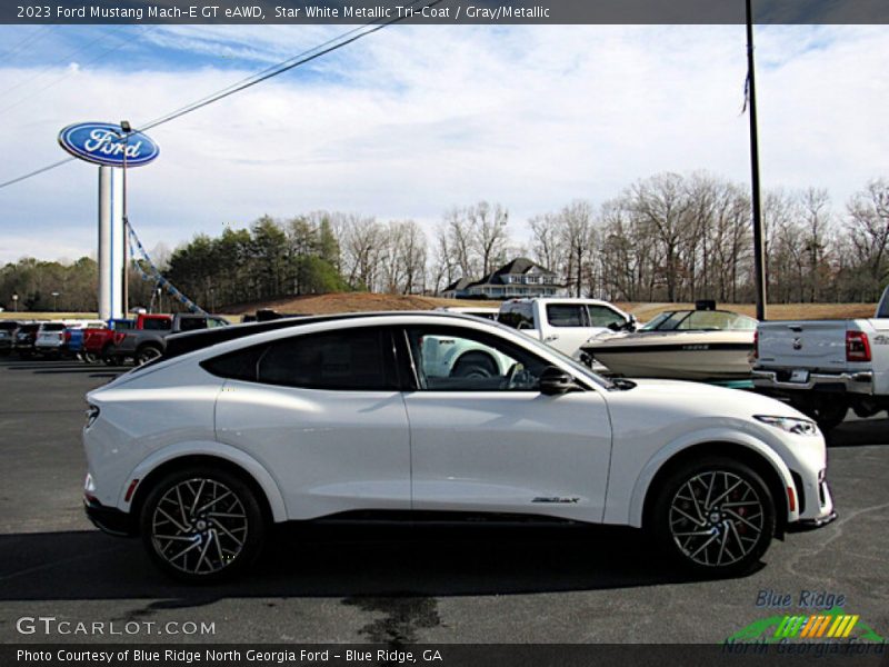  2023 Mustang Mach-E GT eAWD Star White Metallic Tri-Coat