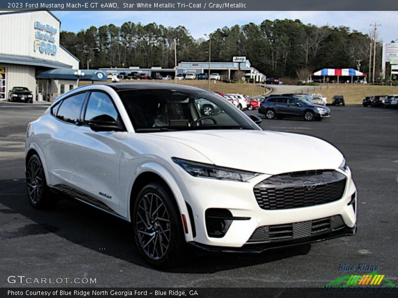  2023 Mustang Mach-E GT eAWD Star White Metallic Tri-Coat