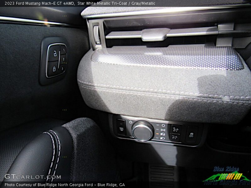 Star White Metallic Tri-Coat / Gray/Metallic 2023 Ford Mustang Mach-E GT eAWD