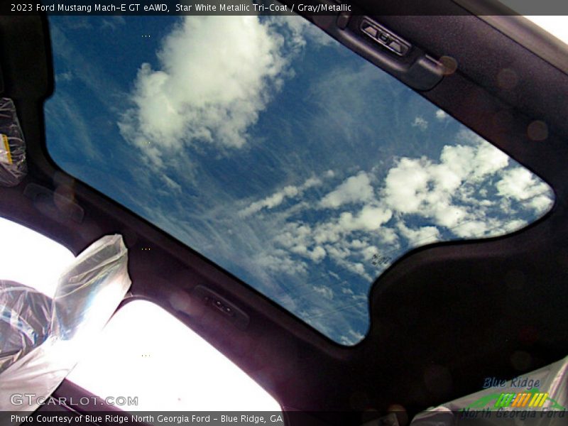 Sunroof of 2023 Mustang Mach-E GT eAWD