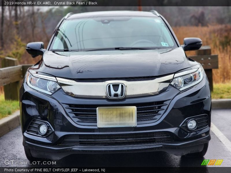 Crystal Black Pearl / Black 2019 Honda HR-V EX AWD