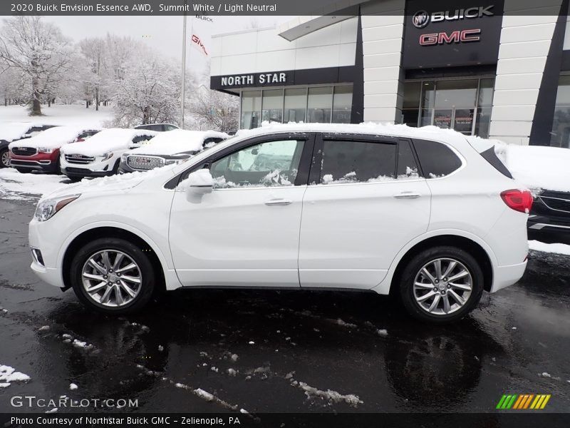 Summit White / Light Neutral 2020 Buick Envision Essence AWD