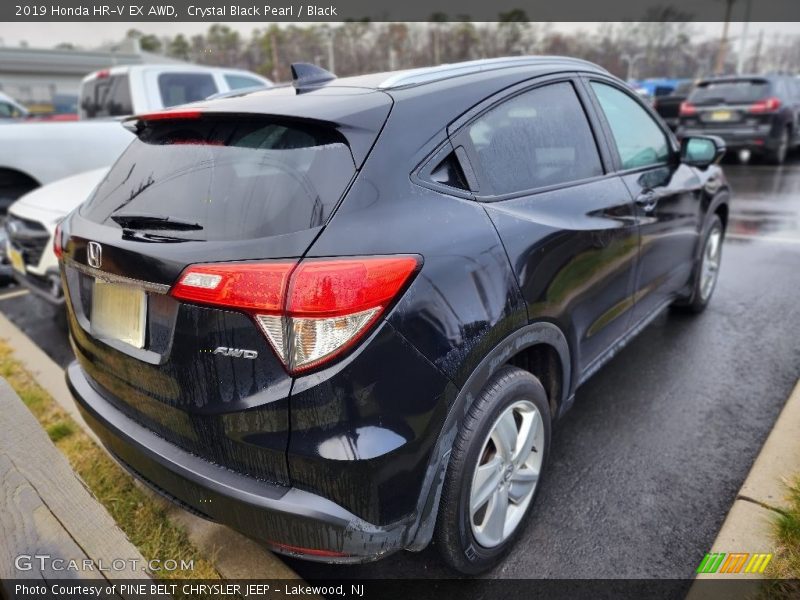 Crystal Black Pearl / Black 2019 Honda HR-V EX AWD
