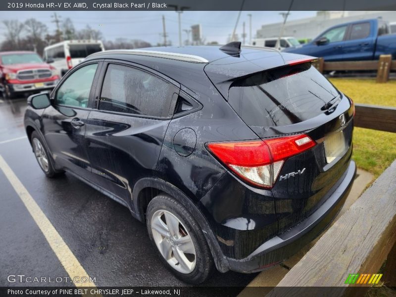 Crystal Black Pearl / Black 2019 Honda HR-V EX AWD