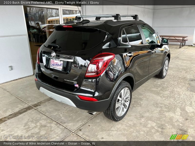 Ebony Twilight Metallic / Ebony 2020 Buick Encore Preferred AWD