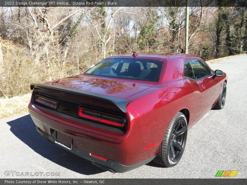 Octane Red Pearl / Black 2022 Dodge Challenger SRT Hellcat