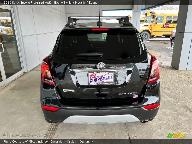 Ebony Twilight Metallic / Ebony 2020 Buick Encore Preferred AWD
