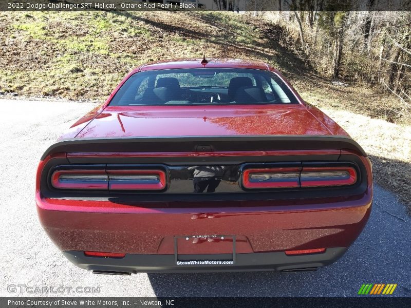 Octane Red Pearl / Black 2022 Dodge Challenger SRT Hellcat