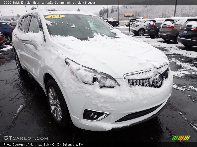 Summit White / Light Neutral 2020 Buick Envision Essence AWD