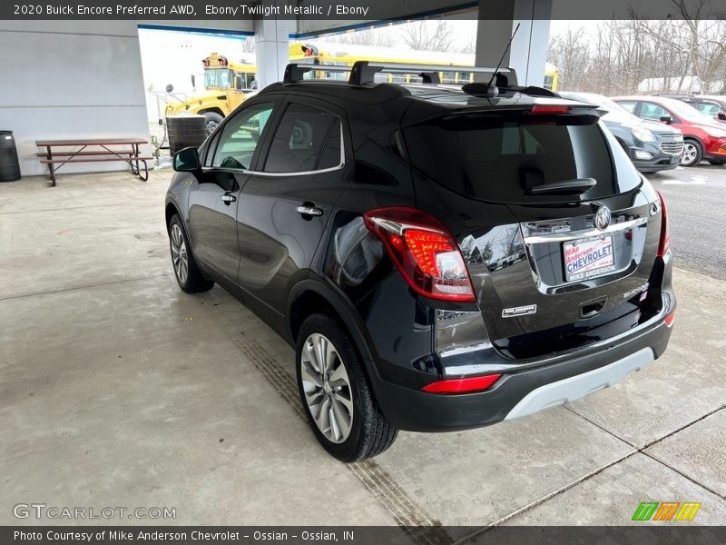 Ebony Twilight Metallic / Ebony 2020 Buick Encore Preferred AWD