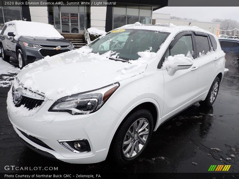 Summit White / Light Neutral 2020 Buick Envision Essence AWD