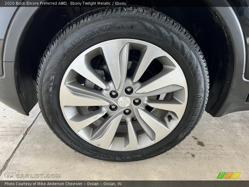 Ebony Twilight Metallic / Ebony 2020 Buick Encore Preferred AWD
