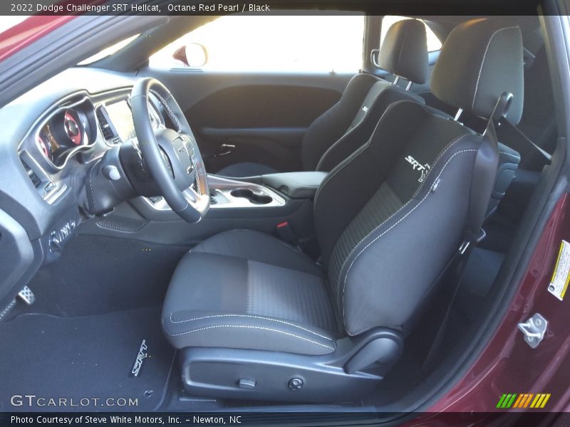 Front Seat of 2022 Challenger SRT Hellcat