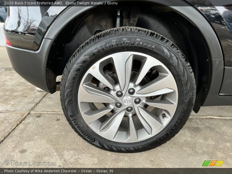 Ebony Twilight Metallic / Ebony 2020 Buick Encore Preferred AWD