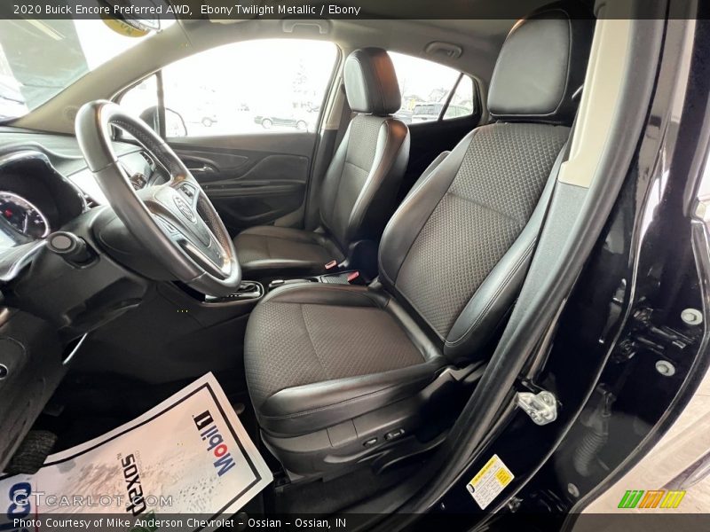 Ebony Twilight Metallic / Ebony 2020 Buick Encore Preferred AWD