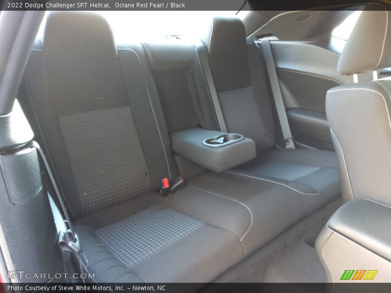 Rear Seat of 2022 Challenger SRT Hellcat